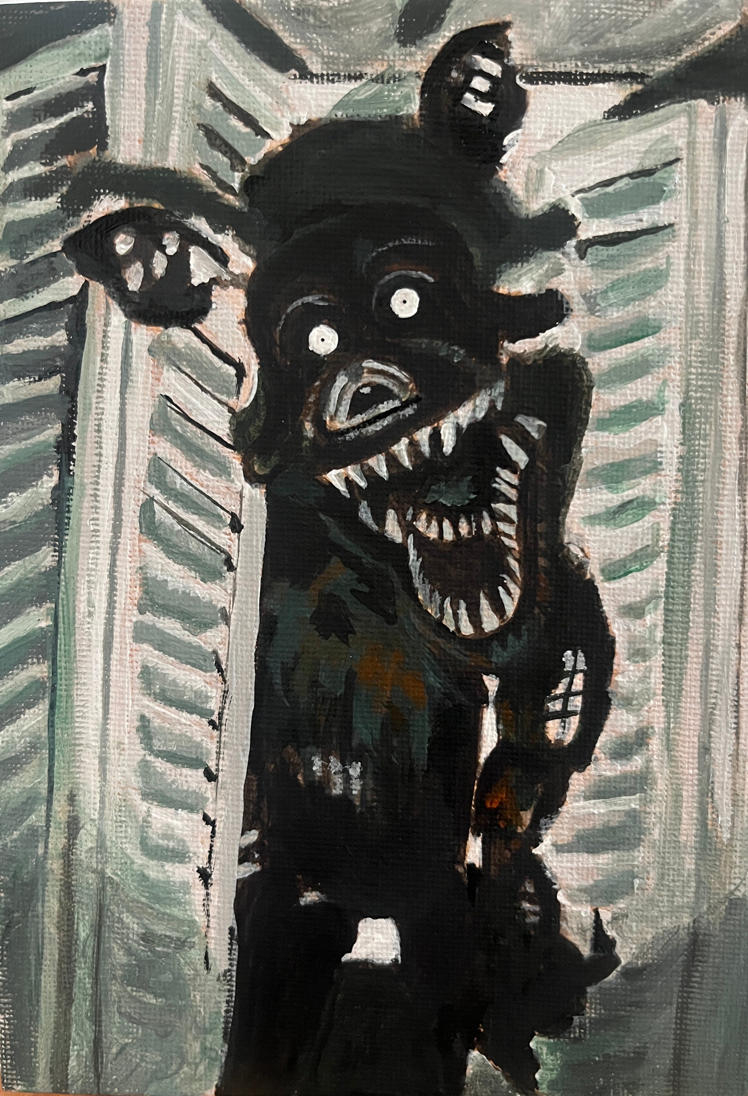 Foxy painting