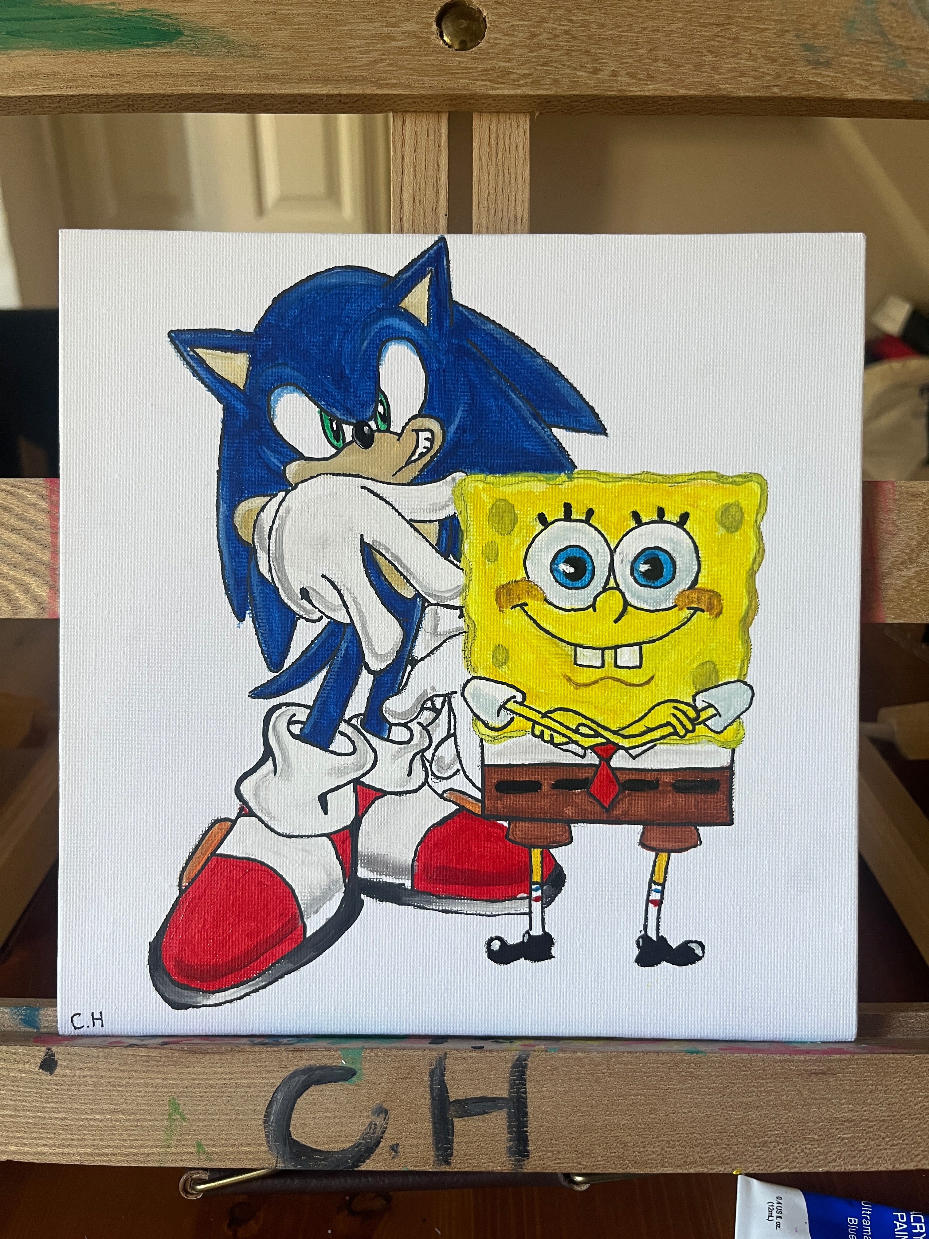 SpongeBob x sonic