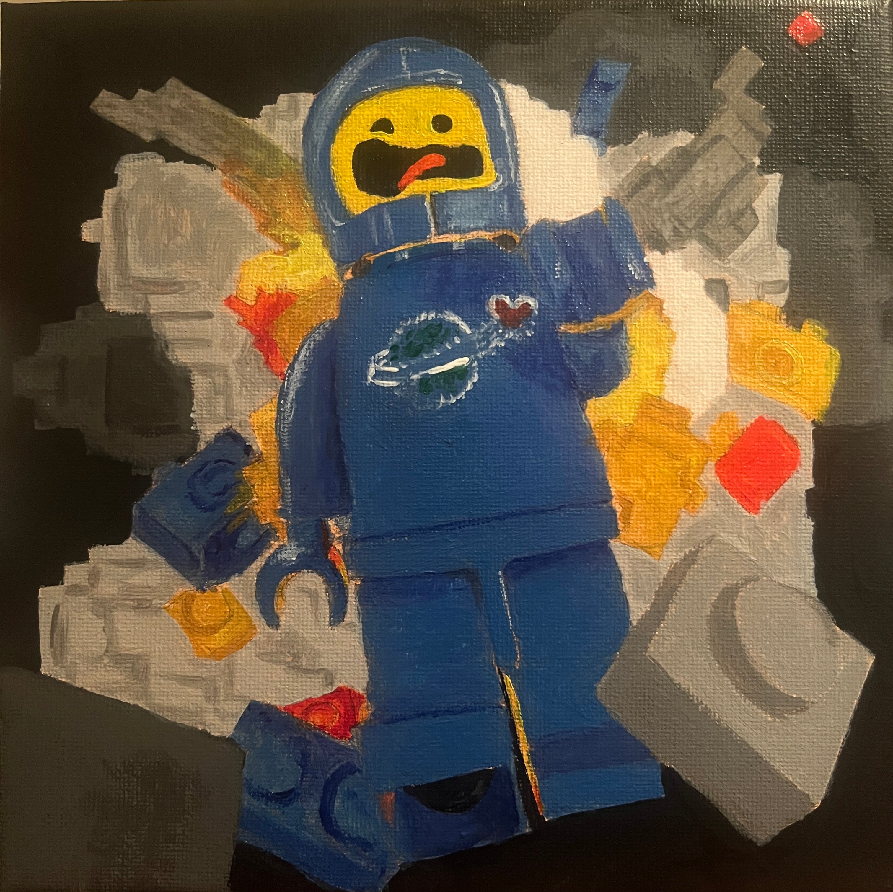 Benny painting