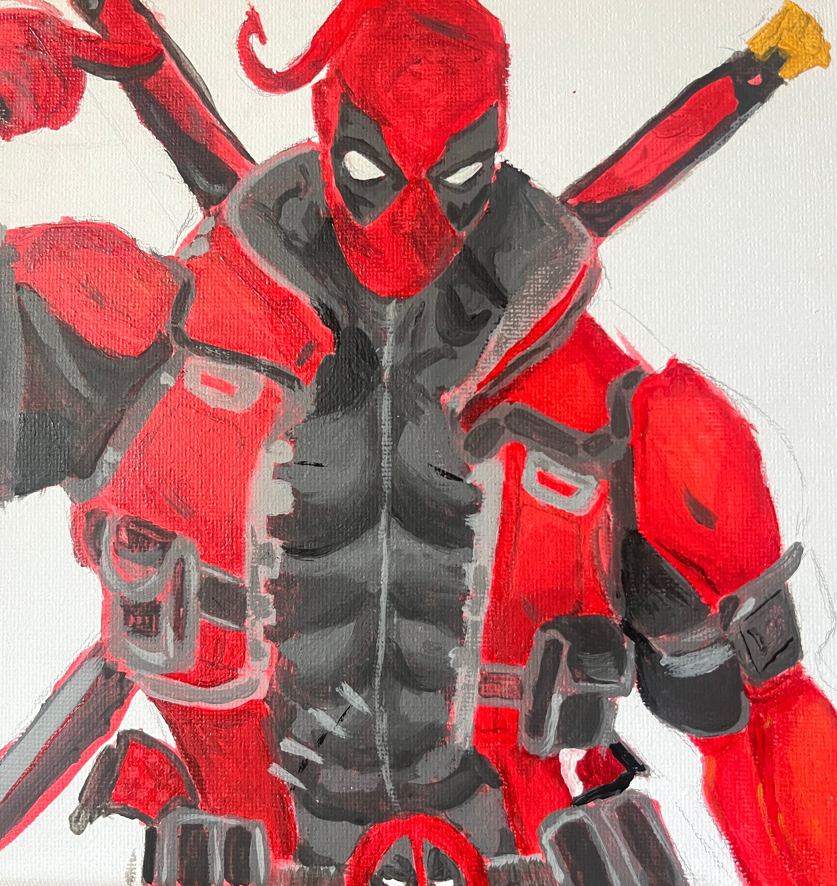 Deadpool painting