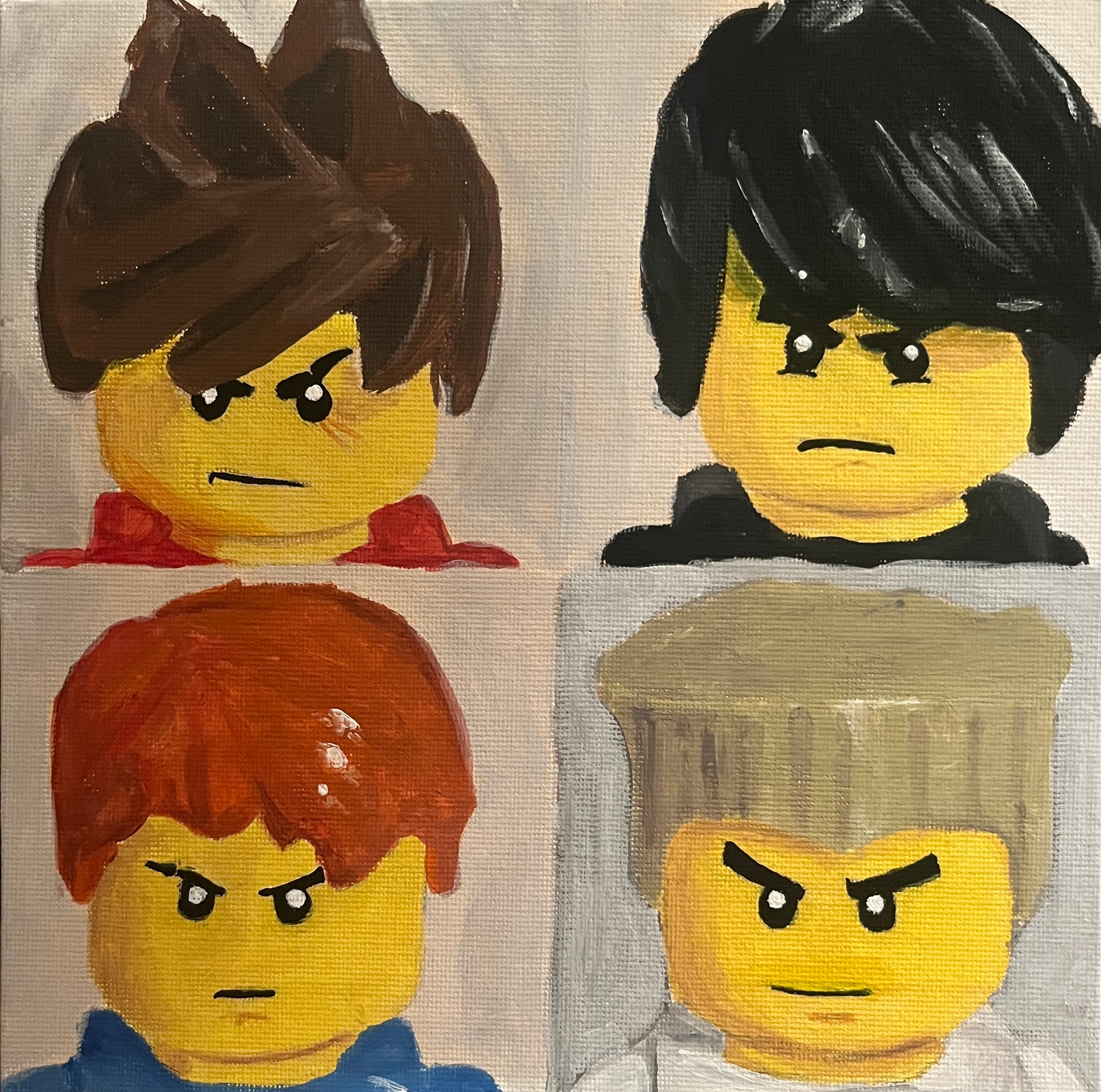 Ninjago painting