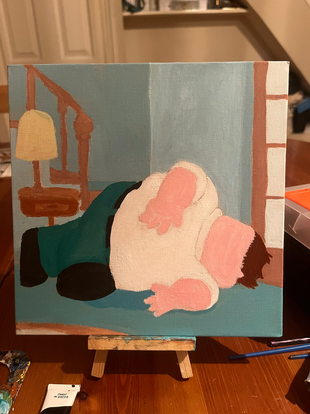 Peter painting